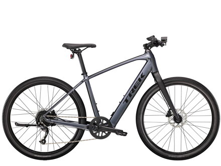 Trek Dual Sport+ 2 2023 electric bike gray
