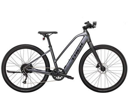 Trek Dual Sport+ 2 Stagger 2023 electric bike gray