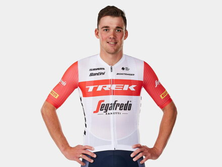 Bontrager Jersey Santini Trek Segafredo Replica white red/ Size: L