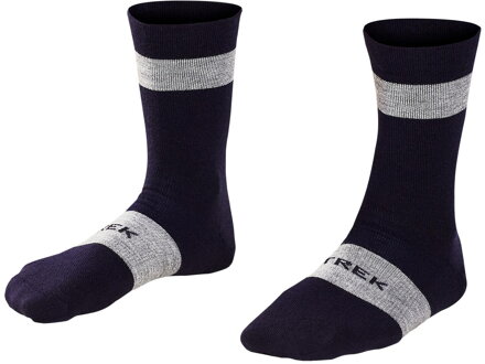 Bontrager Socks Trek Race Crew Merino Wool blue