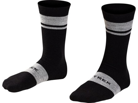 Bontrager Socks Trek Race Crew Cushioned Merino Wool black