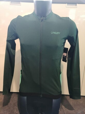 Oakley Element jersey with long sleeves green