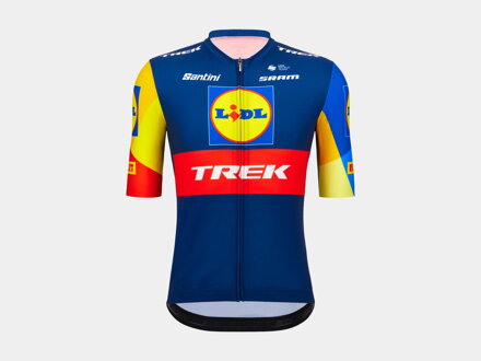 Lidl-Trek Team Santini Bontrager Jersey Replica blue