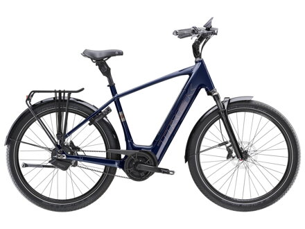 Trek District+ 5 2024 electric bike blue