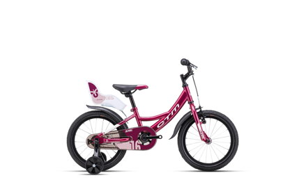 CTM Jenny bicycle dark pink