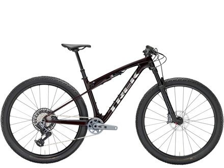 Trek Supercaliber SL 9.7 GX AXS T-Type Gen 2 2025 burgundy bicycle