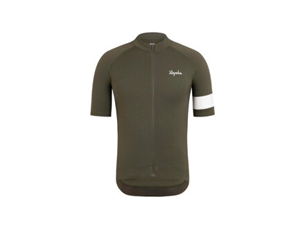 Basic cycling jersey Rapha Core green
