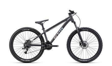 CTM RAPTOR bicycle - matte metallic black / Size: 13