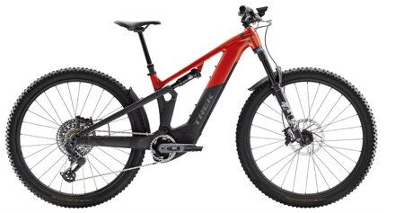 Trek Powerfly+ FS 8 Gen 4 2025 electric bike red