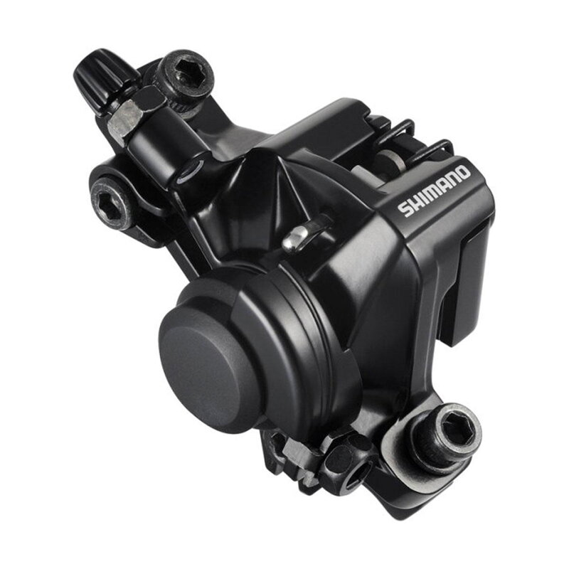 SHIMANO Brake caliper. BR-M375 mechanical Post Mount+plates B05S SHIMANO Brake caliper. BR-M375 mechanical Post Mount+plates B05S