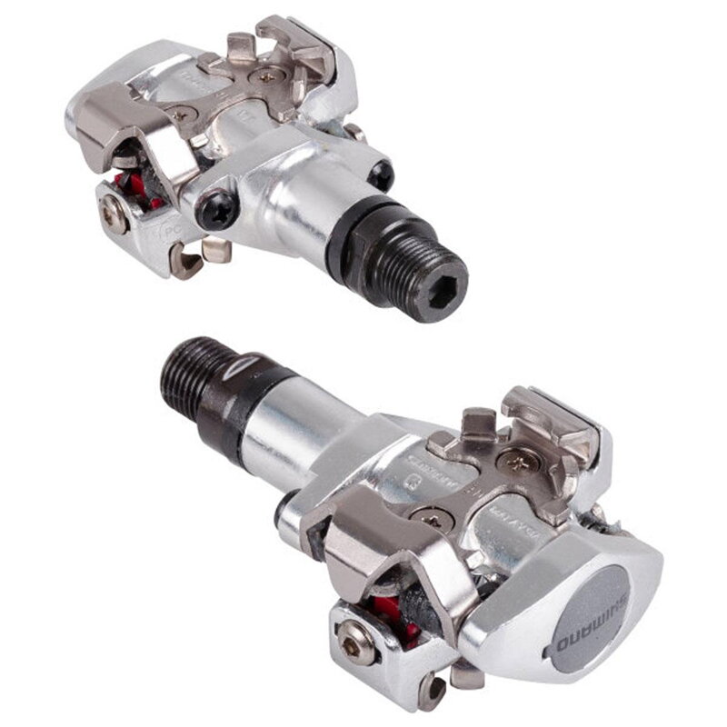 SHIMANO Pedals MTB PD-M505 SPD silver. + SM-SH51 SHIMANO Pedals MTB PD-M505 SPD silver. + SM-SH51
