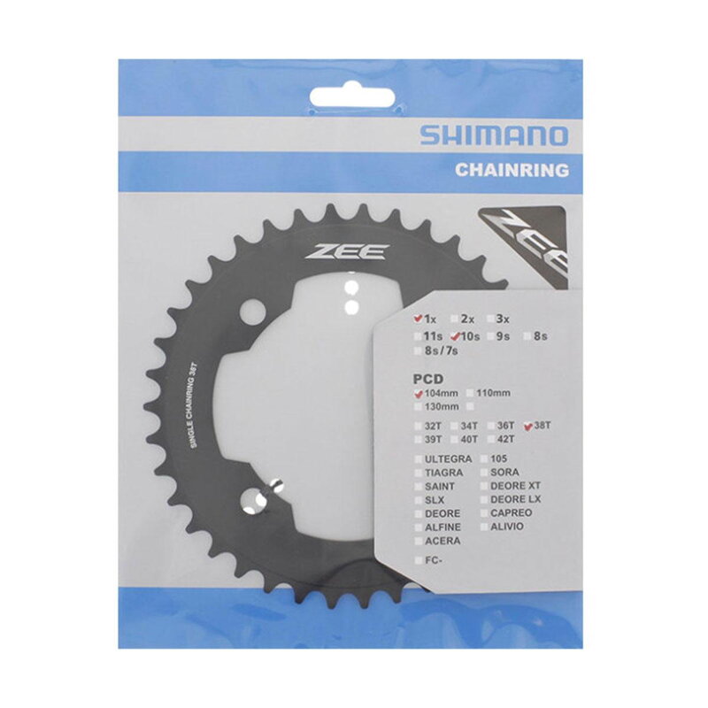 SHIMANO Gearbox 38z. FC-M640 ZEE black 104mm