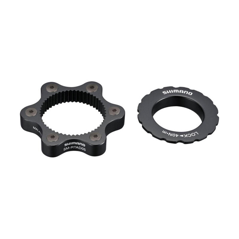 SHIMANO Adapter SM-RTAD05 from centerlock to 6 holes SHIMANO Adapter SM-RTAD05 from centerlock to 6 holes