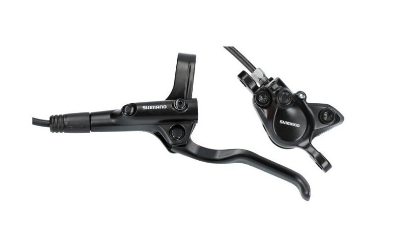 SHIMANO Brake hydraulic E-MT200 front black Post Mount 1000mm snake. + B05S SHIMANO Brake hydraulic E-MT200 front black Post Mount 1000mm snake. + B05S