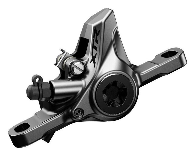 SHIMANO Brake caliper. XTR BR-M9100 hydraulic Post Mount+plates K05Ti SHIMANO Brake caliper. XTR BR-M9100 hydraulic Post Mount+plates K05Ti