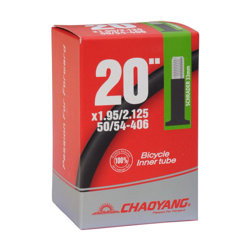 CHAOYANG Inner tube 20x1.95/2.125 AV33 (50/54-406) CHAOYANG Inner tube 20x1.95/2.125 AV33 (50/54-406)