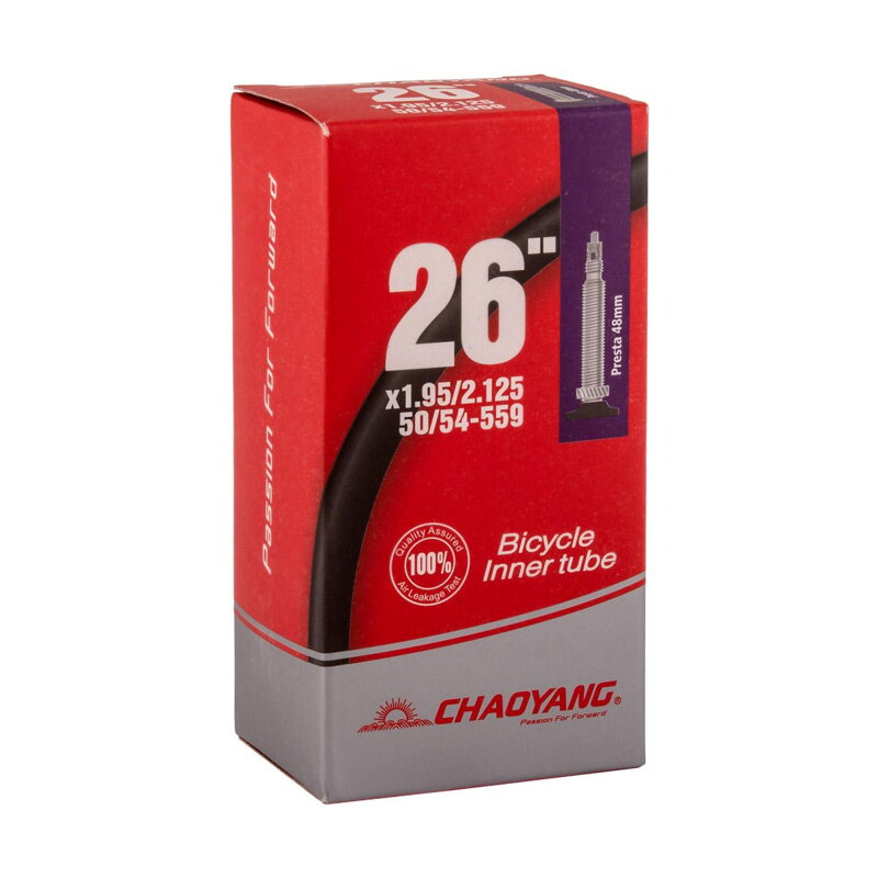 CHAOYANG Inner tube 26x1.95/2.125 FV48 (50/54-559) CHAOYANG Inner tube 26x1.95/2.125 FV48 (50/54-559)