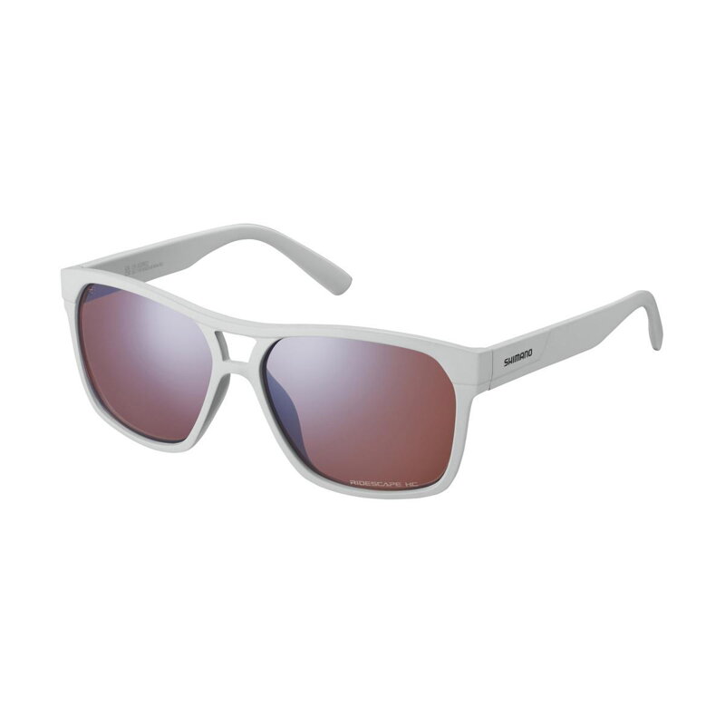 SHIMANO Goggles SQUARE2 pale gray Ridescape High Contrast SHIMANO Goggles SQUARE2 pale gray Ridescape High Contrast