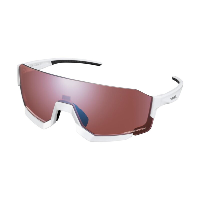 SHIMANO Goggles AEROLITE2 white Ridescape High Contrast SHIMANO Goggles AEROLITE2 white Ridescape High Contrast