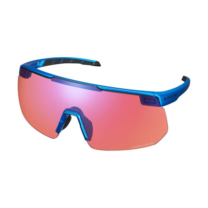 SHIMANO Goggles S-PHYRE2 metallic blue Ridescape Off-Road SHIMANO Goggles S-PHYRE2 metallic blue Ridescape Off-Road