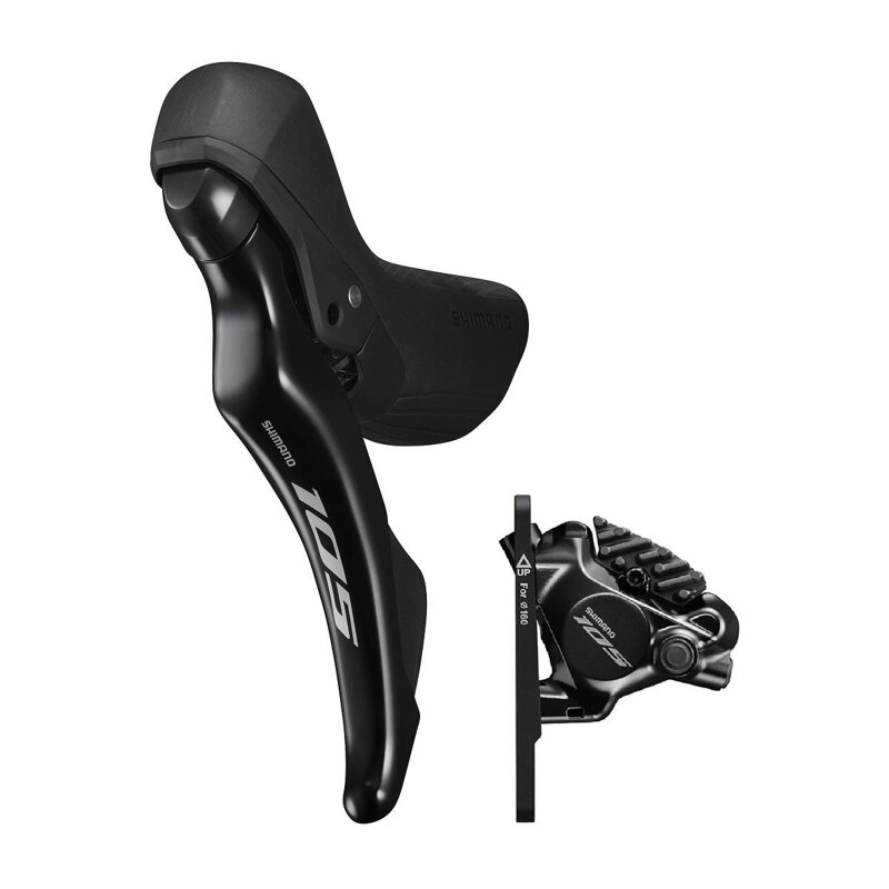 SHIMANO Dual control 105 ST-R7120/BR-R7170 left 2x11-k. mech. rad./hydraulic brake