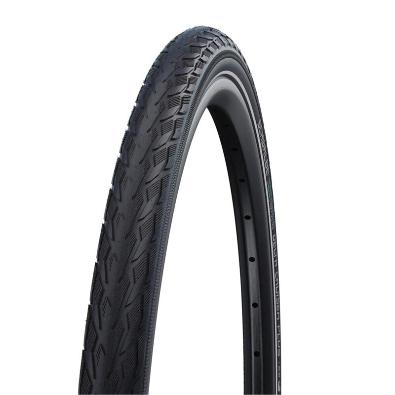SCHWALBE Tire DELTA CRUISER PLUS (40-635) 28x1 1/2 700x38B Active 50EPI PunctureGuard 910g Reflex Green