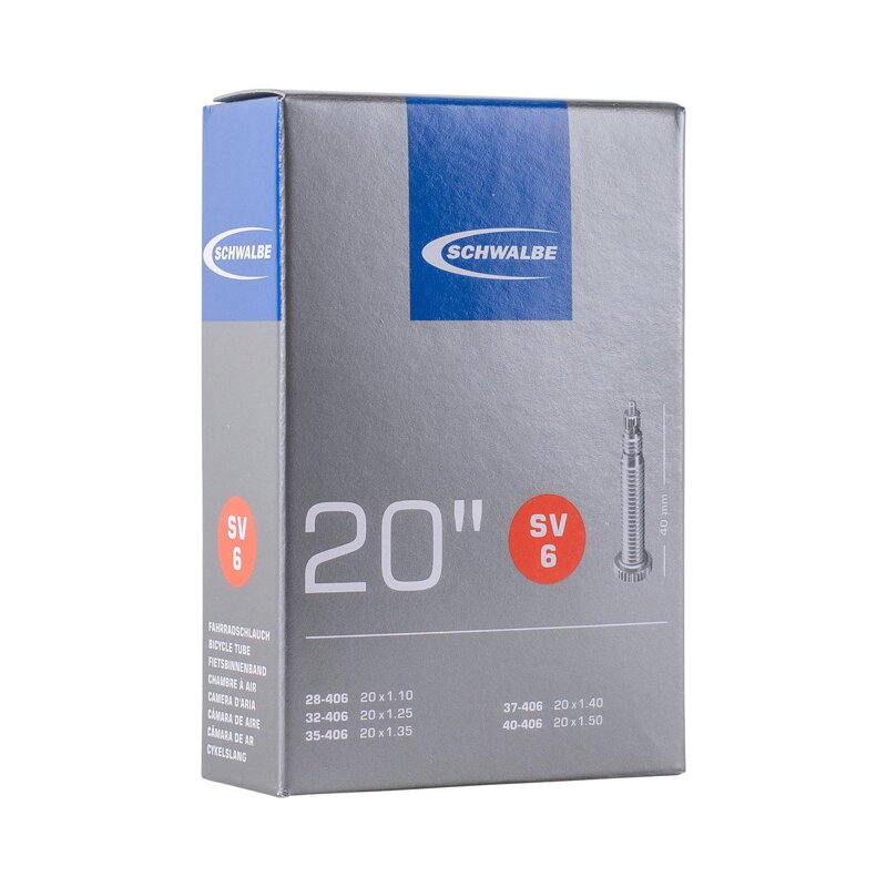 SCHWALBE Tube 20x1.1/1.50 FV 40mm