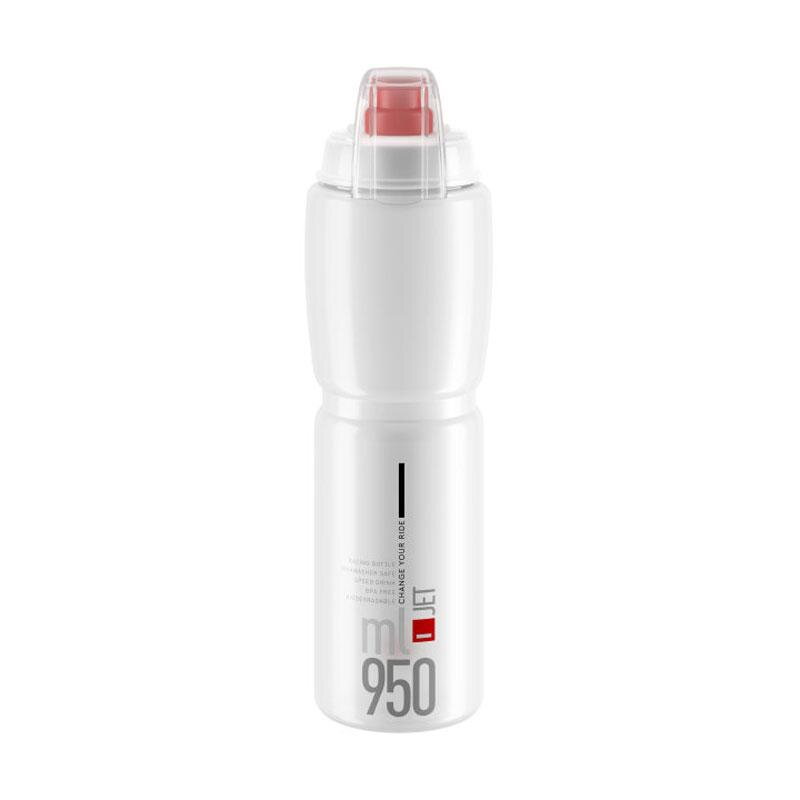 ELITE Bottle JET PLUS 950 transparent, red logo