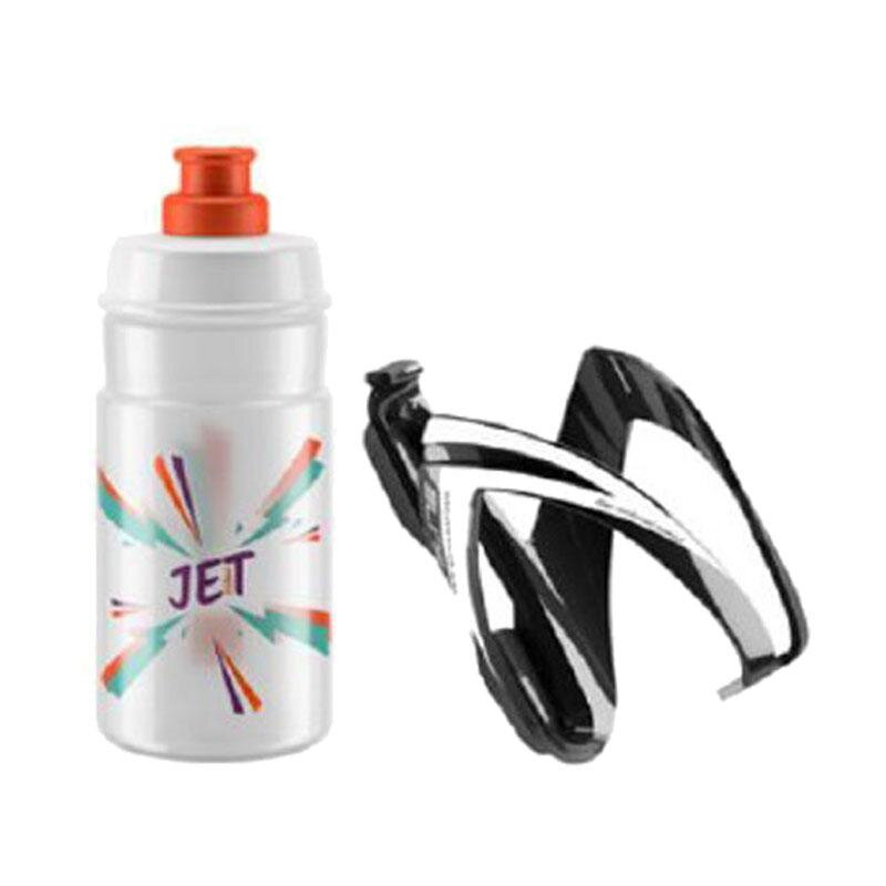 ELITE Bottle with basket set CEO orange logo, 350 ml