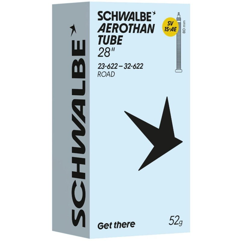 SCHWALBE Duša SV15-AE (23/32-622) 28x0.90–1.25 SV 80mm Aerothan 52g