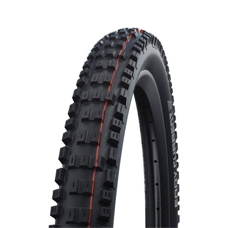 SCHWALBE Tire EDDY CURRENT FRONT (65-584) 27.5x2.60 Evolution 67EPI 1200g Black TLE Soft