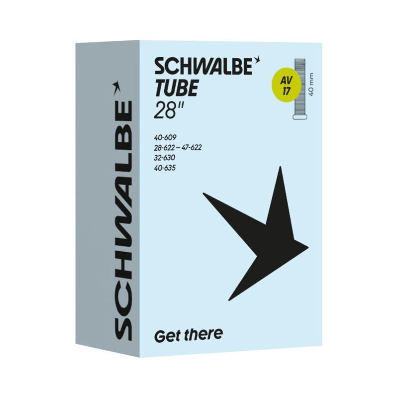SCHWALBE Duša AV17 (28/47-622/635) 28x1.10–1.85 AV 40mm 150g