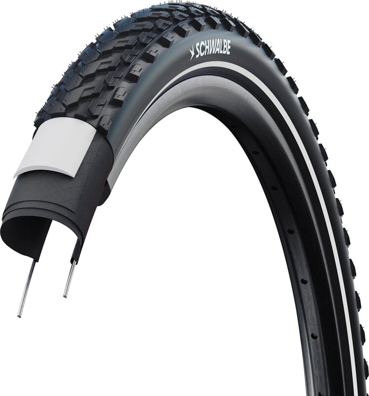SCHWALBE Tire MOTION LAND CRUISER PLUS 28x1.50 (40-622) 50EPI 835g STANDARD PunctureGuard Green reflex