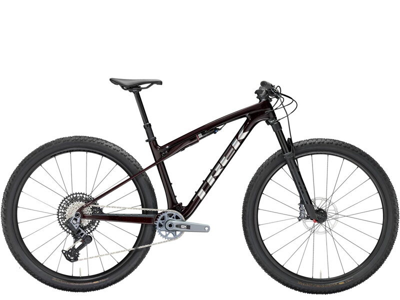 Trek Supercaliber SL 9.7 GX AXS T-Type Gen 2 2025 burgundy bicycle Trek Supercaliber SL 9.7 GX AXS T-Type Gen 2 2025 burgundy bicycle