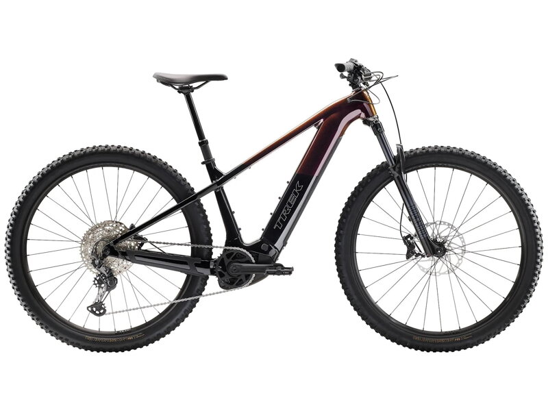 Trek Powerfly+ 6 Gen 5 2025 electric bike black burgundy Trek Powerfly+ 6 Gen 5 2025 electric bike black burgundy