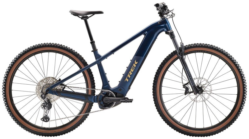 Trek Powerfly+ 6 Gen 5 2025 electric bike blue Trek Powerfly+ 6 Gen 5 2025 electric bike blue